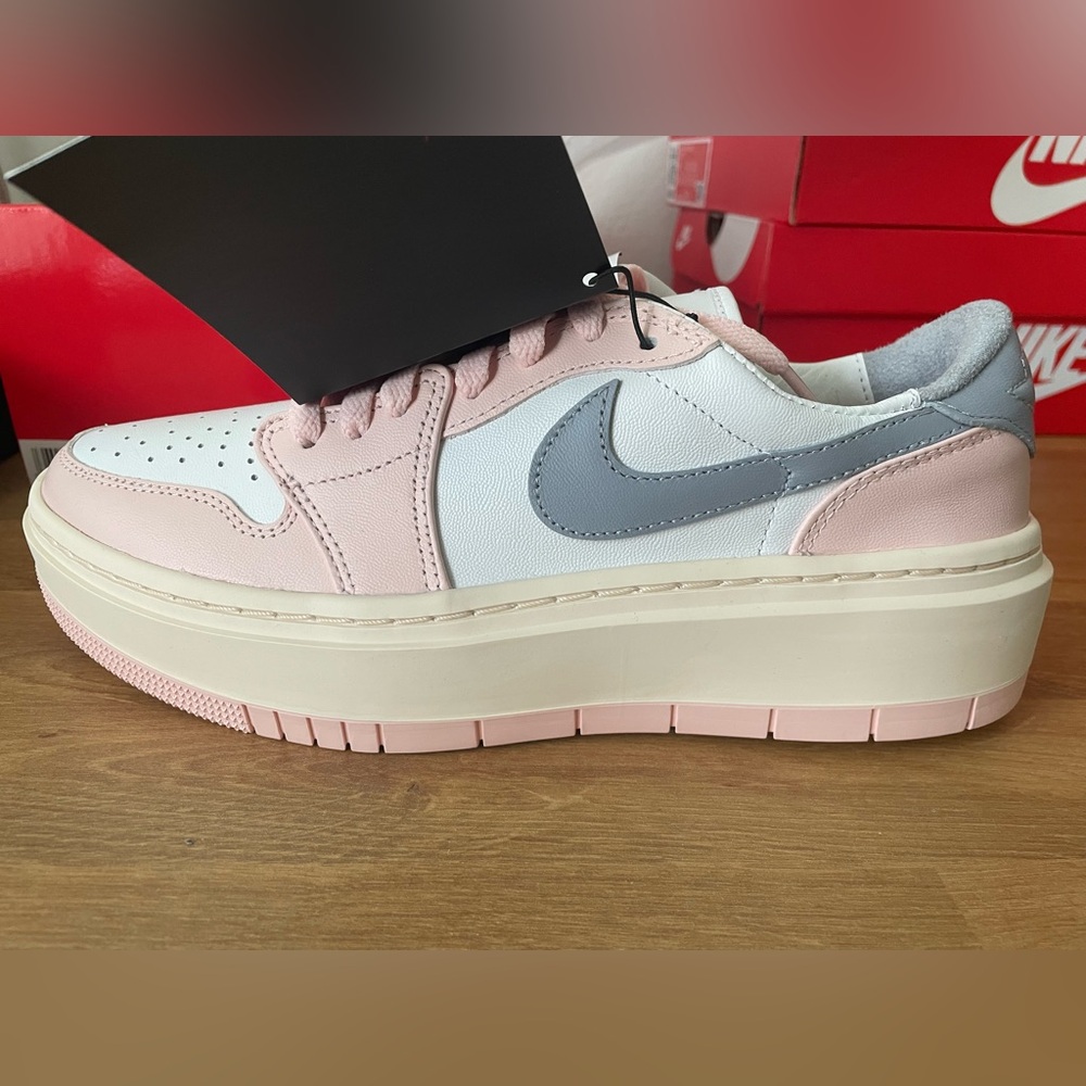 Nike Air Jordan Elevate Low Women’s Atmosphere Platform Low-Top Sneakers